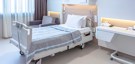 hospital bed